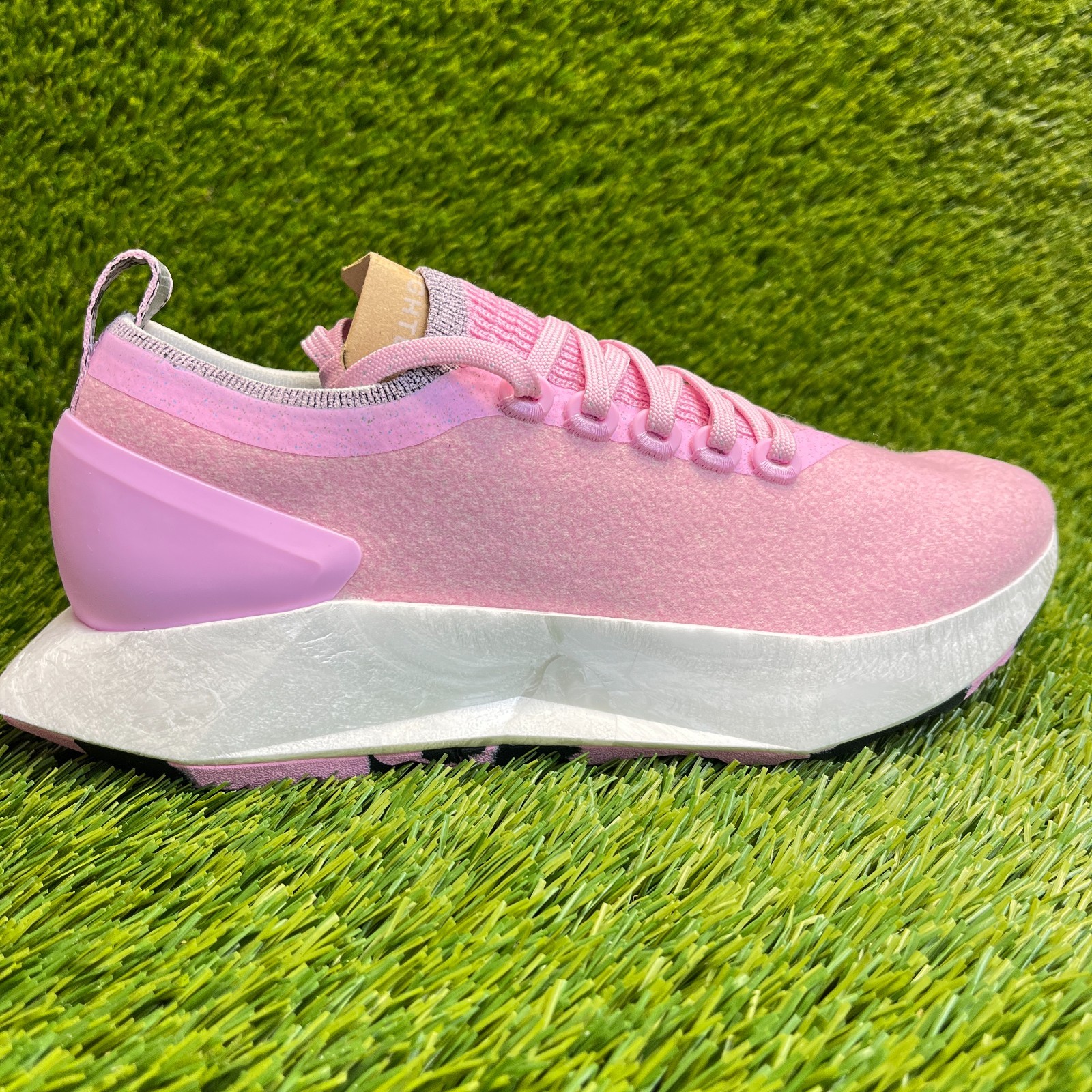 Zapatillas deportivas Allbirds Wool Flyer Mizzle para mujer talla 8 rosa