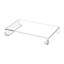 Acrylic Tray Pedestal Stand Clear Display Riser Soap Dish Holder for Living Room