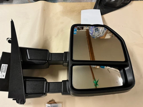 2017-2022 ford f250 f350 passenger mirror black chrome