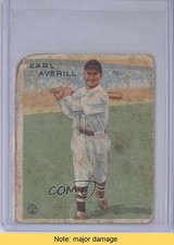 1933 Goudey Big League Chewing Gum R319 Earl Averill #194 HOF READ d0u