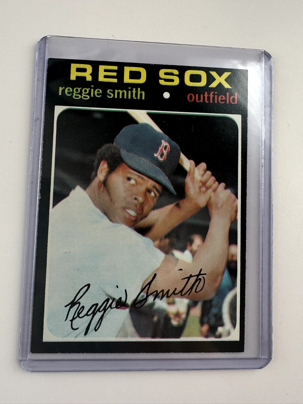1971 Topps Reggie Smith #305 Boston Red Sox Vintage MLB Baseball Card