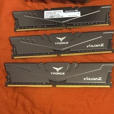 3 TEAMGROUP T-Force Vulcan Z 16GB DDR4-3200 RAM & AMD Ryzen 7 2700X CPU Bundle