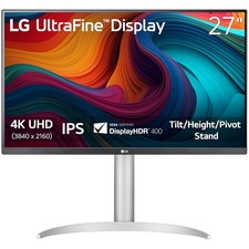 27UP650K-W 27-inch Ultrafine 4K UHD 3840 x 2160 IPS Computer Monitor, 60Hz, 5...