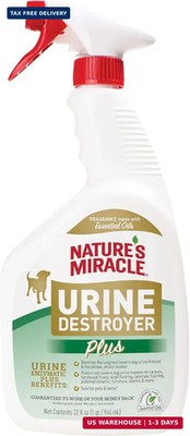 Nature's Miracle Dog Urine Destroyer Plus, Enzymatic Cleaner, 32 oz