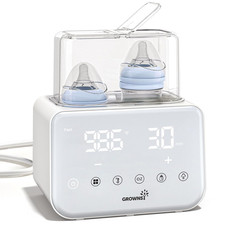 Baby Bottle Warmer, 10-In-1 Fast Bottle Warmer Accurate Temp Control, with LCD