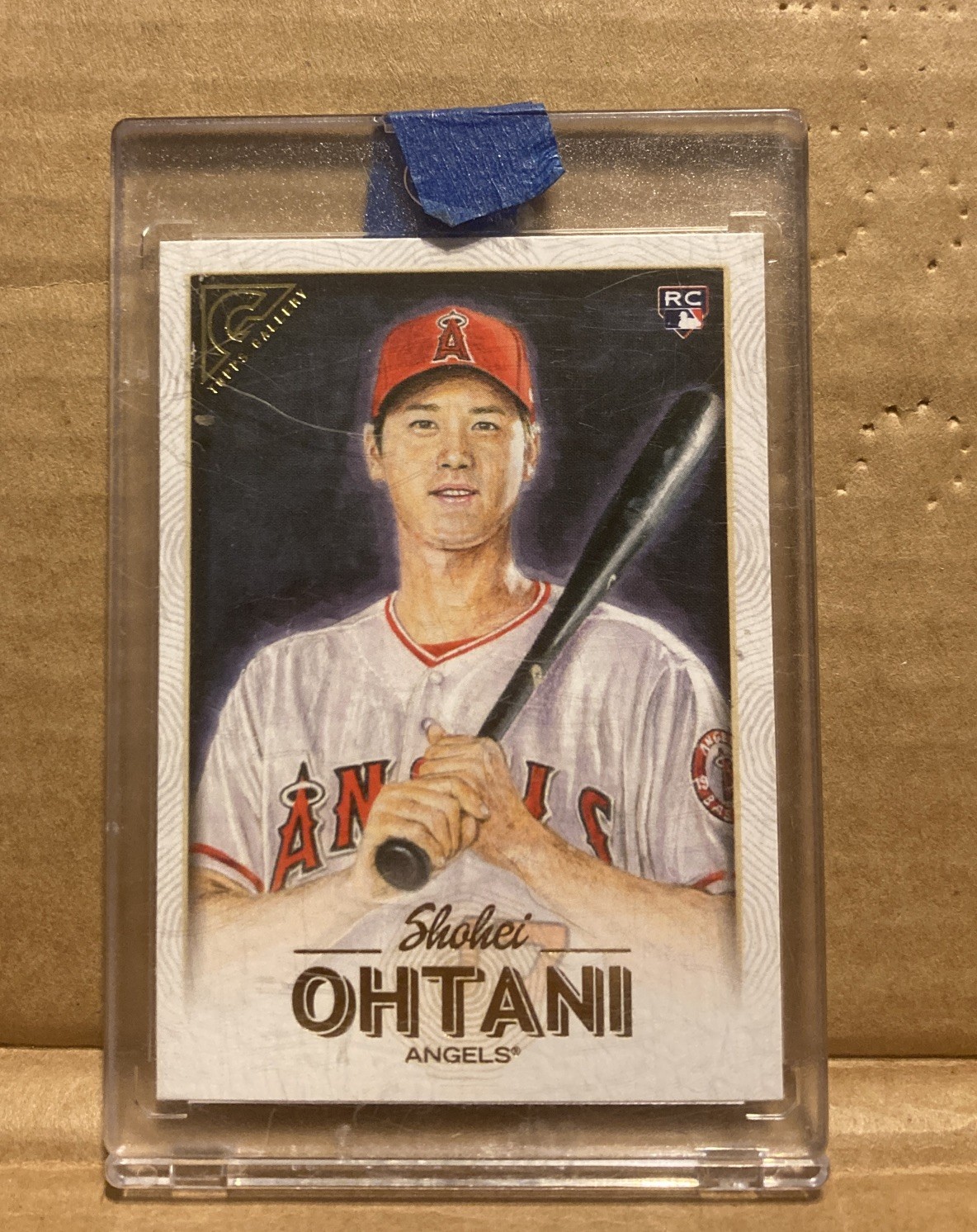2018 Topps Gallery #116 Shohei Ohtani Rookie RC Los Angeles Dodgers