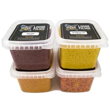 Huge Miniatures Loose Foliage Foam Flock, 16oz Autumn Foliage Bundle – 4 Tubs