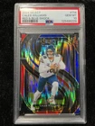CALEB WILLIAMS PSA 10 GEM MINT ROOKIE RED BLUE SHOCK 2024 SELECT FOOTBALL BEARS