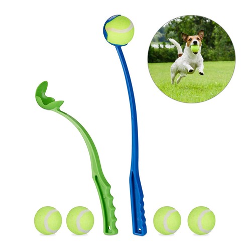 Lanzador pelotas perro juguete para perros lanzapelotas interactivo 49 cm - Imagen 1 de 9
