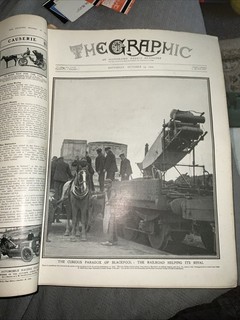 Bound Volume The Graphic July 17 1909 Dec 25 M. Bleriot Planes @ Blackpool