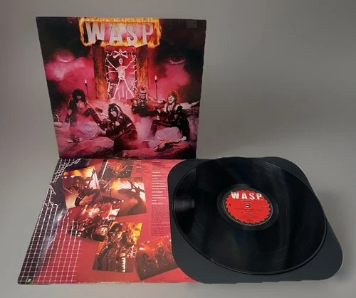 W.A.S.P - Orig 1984 Self-Titled Vinyl LP~ Capitol Etched Vtg Blackie Lawless