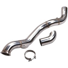 3 Exhaust Fit Silverado Sierra Single Turbo Vortec 4.8 5.3 6.0 6.2l Tube Vortec
