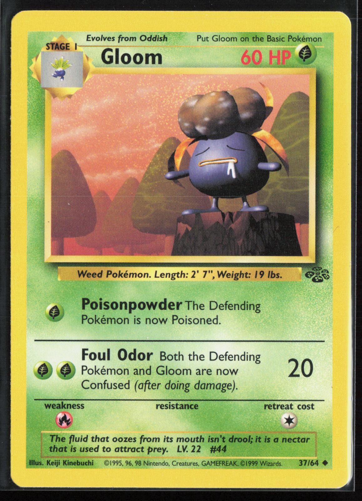 Gloom 37/64 - Pokemon Jungle - Uncommon - MP