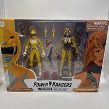Power Rangers Lightning Collection Mighty Morphin Yellow Ranger and Scorpina NEW