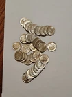 Silver Roosevelt Dimes Lot. 40 Silver Uncirculated Roosevelt Dimes