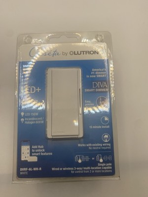 Lutron Diva Smart Dimmer - White