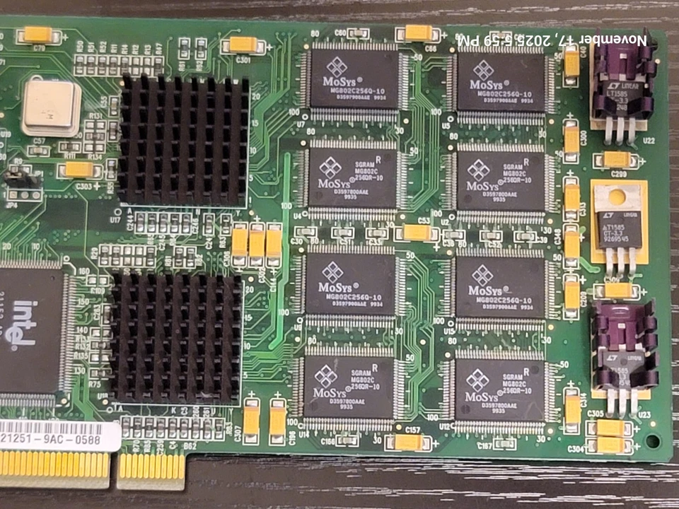 JERONIMO PRO APPIAN GRAPHICS 16MB Permedia Dual VGA PCI VINTAGE VIDEO CARD #D89 - Image 3 of 4