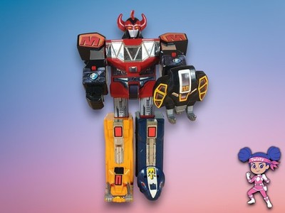  Megazord Mighty Morphin Power Rangers aus den 90er Jahren 