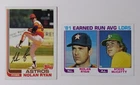 1982 Nolan Ryan Baseball Cards Topps #90 & #167 Vintage Houston Astros Lot Of 2