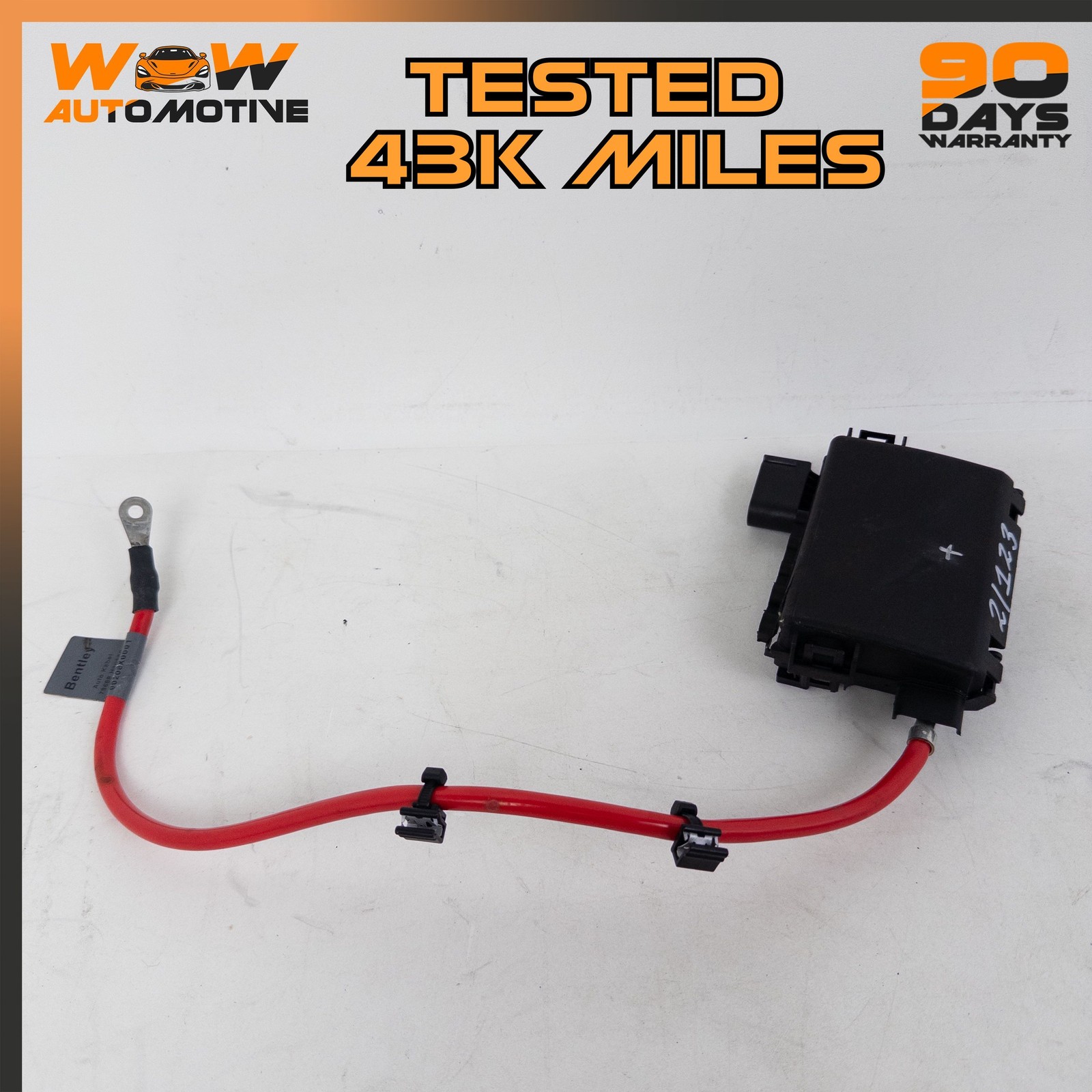 Bentley Continental GT 2010-2012 Fuse box