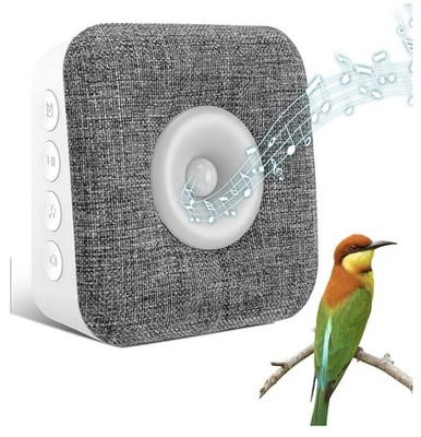 Bird Chirping Motion Sensor Box, Bird Singing Natural Sounds Box with 9 Sounds