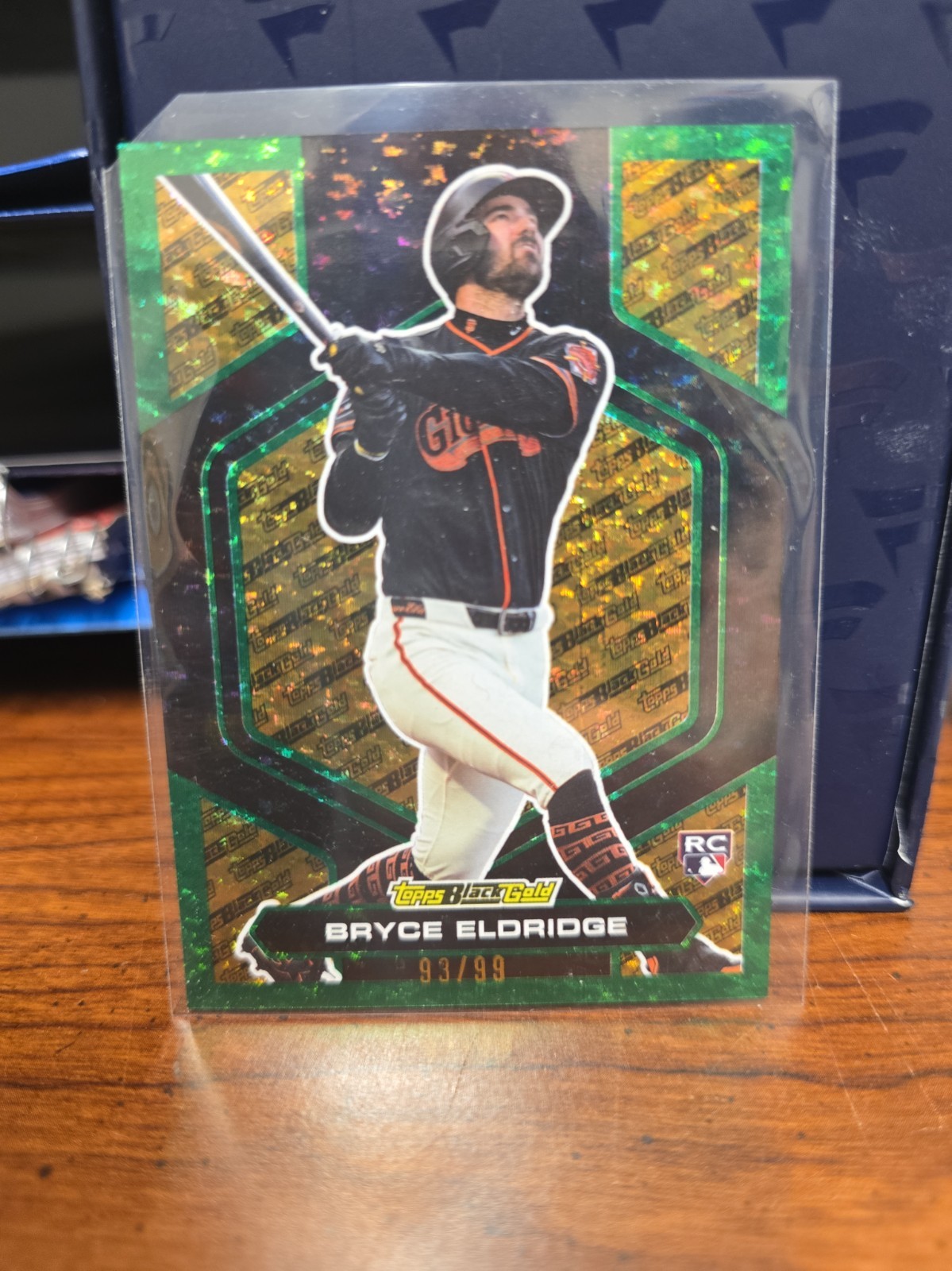 Bryce Eldridge Topps Black Gold GREEN 93/99