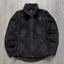 The North Face Women's Black Fleece Black Full Zip Up Size Small
