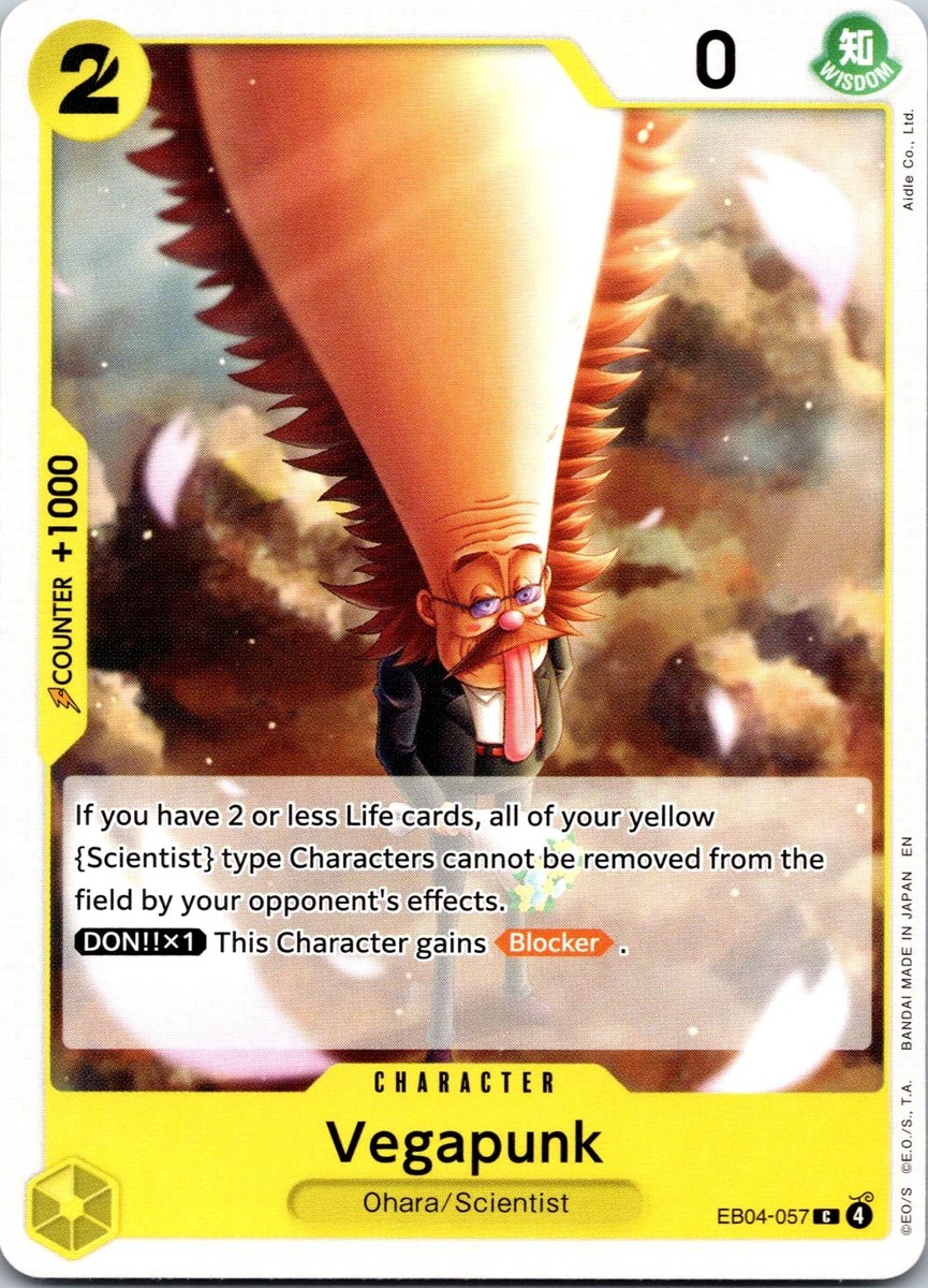 Vegapunk EB04-057 - One Piece TCG - NM | eBay