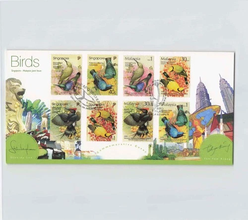 (A)Malaysia Singapore Stamp, First Day Cover FDC[D2155]8d8