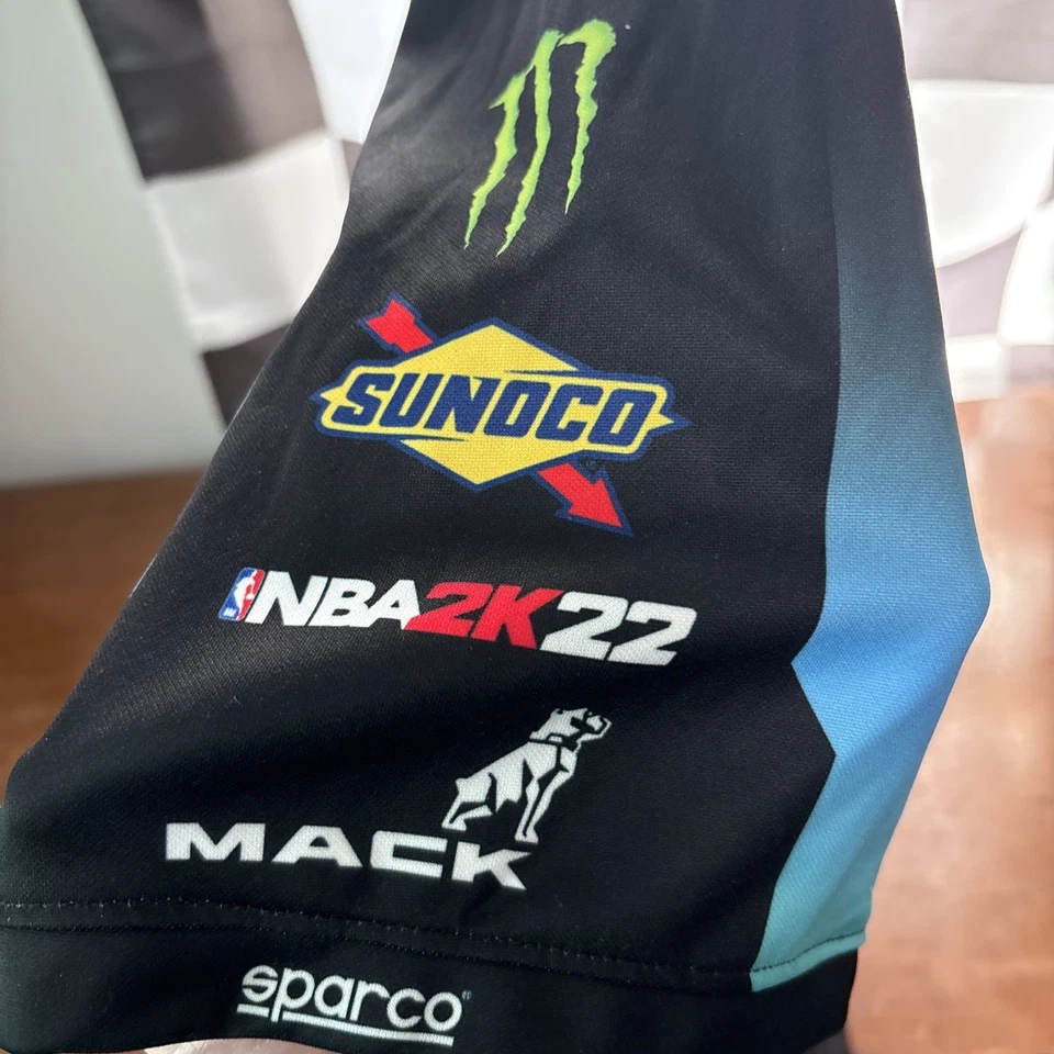 2023 Tyler Reddick 45 Moneylion Crew Shirt 23XI Racing Michael Jordan Money Lion - Image 4 of 4