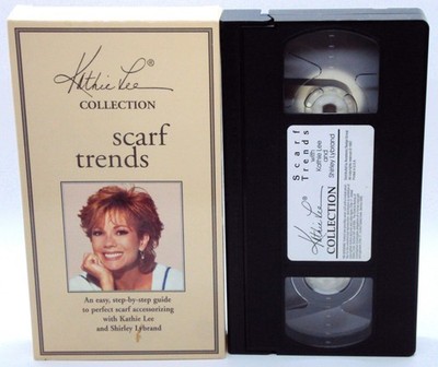 KATHIE LEE COLLECTION SCARF TRENDS VHS 20 Different Styles Techniques Fashion