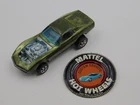Vintage 1967 Hot Wheels Redline Custom Corvette Diecast Car w/ Button