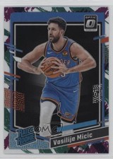 2023-24 Panini Donruss Optic Rated Rookie Jazz Prizm Vasilije Micic #208 7rv