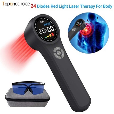 Cold Laser Therapy Device 24 Diodes 660/810/980nm for Back Neck Pain Relief Home