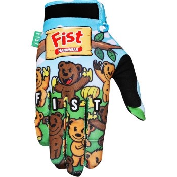 FIST HANDWEAR Strapped Lil Teds Youth Gloves XS Blue F-GSY-01761-XS