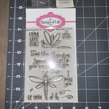 The Stamps of Life Stamps Set Dragonflies 2 Stamp clear stamps 4”x6”