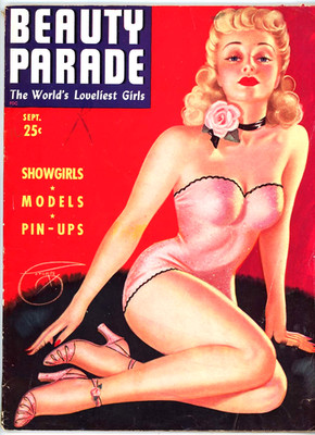 Beauty Parade Magazine 1944   Devorss Cover Jadin Wong Yvonne DeCarlo  Actresses