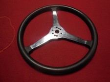 Vintage Bell Cragar 14 12 Inch Diameter Flat 3 Spoke Steering Wheel Scta 32 34