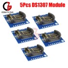 5PCS I2C RTC DS1307 AT24C32 Real Time Clock Module Fit For Arduino AVR ARM PIC