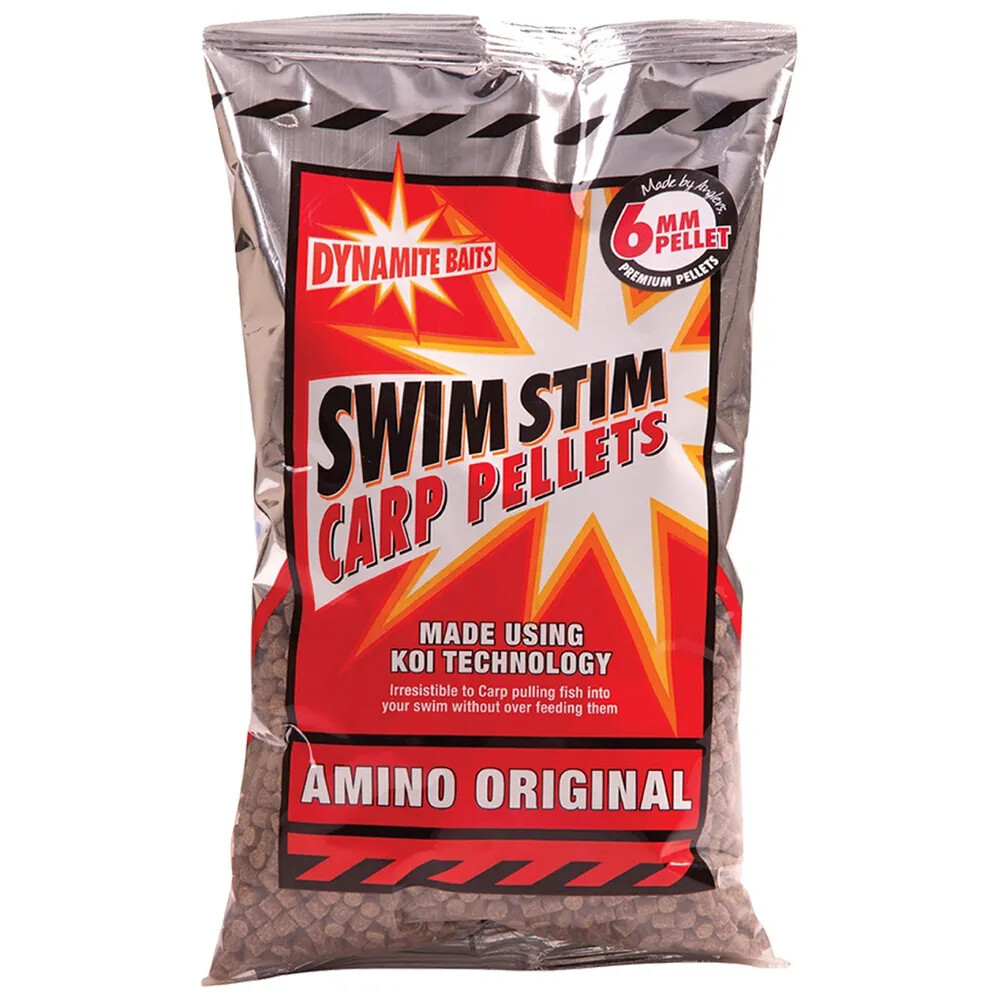 Dynamite Baits Swim Stim Amino Original Pellets 6mm 900g