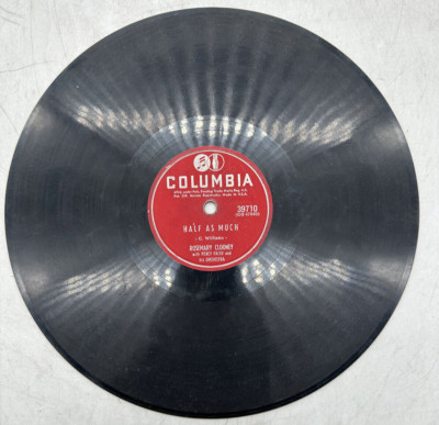 Rosemary Clooney Half As Much / Poor Whip-Poor-Will Columbia 39710 VG/ VG+