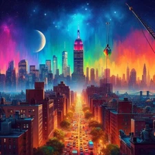 Digital image picture photo wallpaper POP ART 210