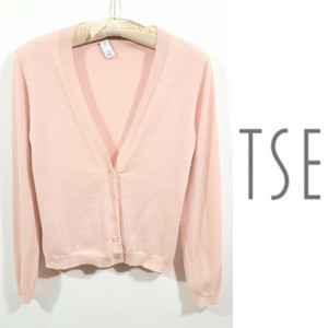 blush cashmere cardigan