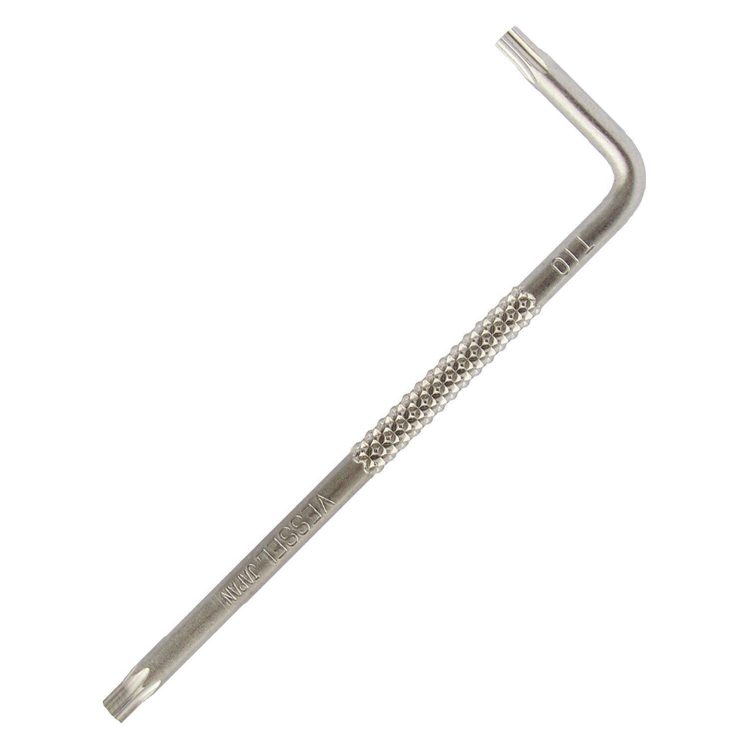 VESSEL 8500TX T10 Torx L-Shaped Wrench for Precision Work