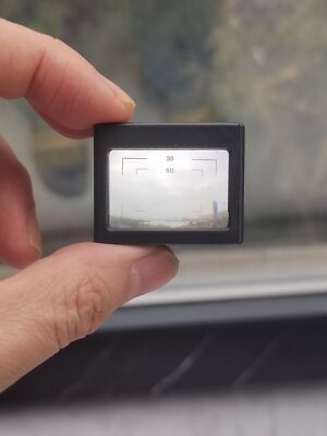New 28mm (35/50 Frame) Optical Waist Level Viewfinder External Viewfinder