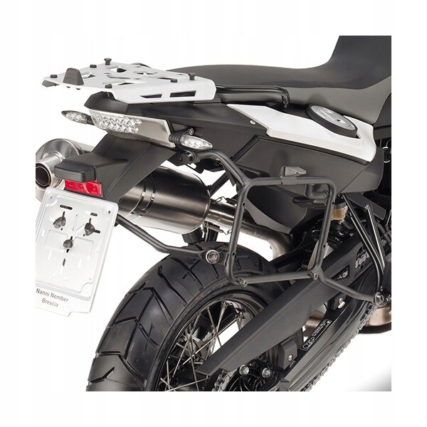 Cadre latéral Monokey à montage rapide pour moto BMW F 700GS et F 800GS