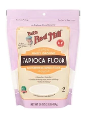 Bob's Red Mill Finely Ground Tapioca Flour, 16 OZ, Pack of 4