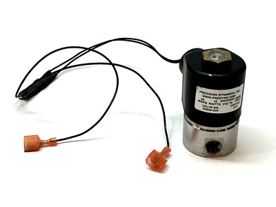 Precision Dynamics D2026-S25 Solenoid Valve 240/50/60R 12W 50 MOPD 3/16 ...