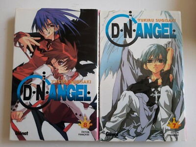 Lot of 2 DN ANGEL French Manga Glenat Yukiru Sugisaki