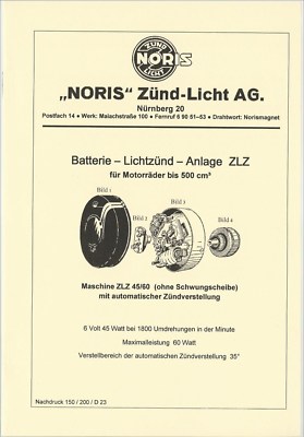 Beschreibung Noris Batterie - Lichtzünd - Anlage ZLZ, A 5